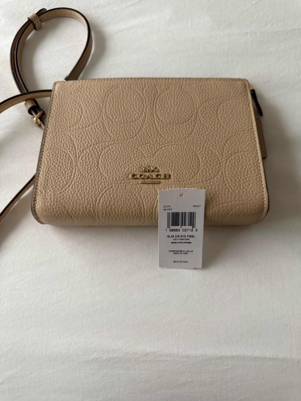 BNWT Coach Slim Crossbody Bag
